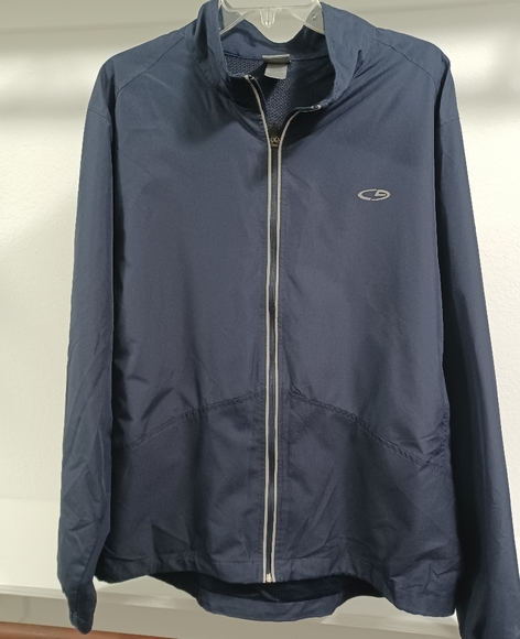 Champion Blue Jacket Size Large - Picture 1 of 6